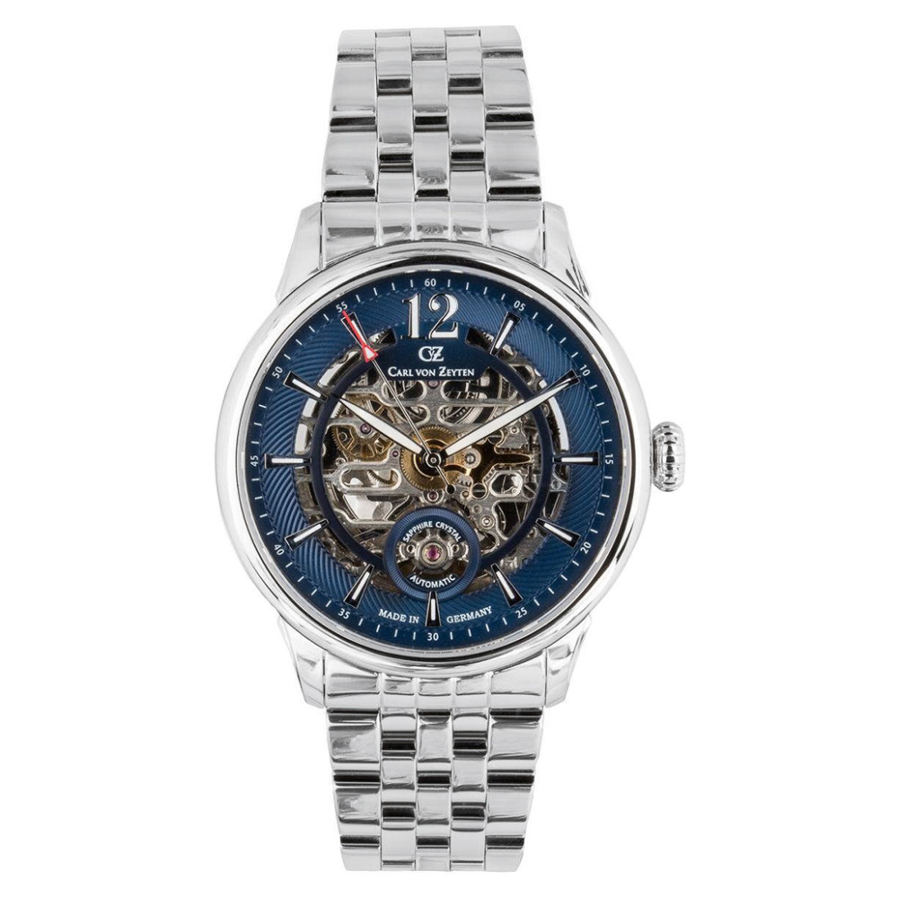 Carl von Zeyten CVZ0080BLMS Schramberg Automatic Skeleton Limited Edition - zegarek męski 1