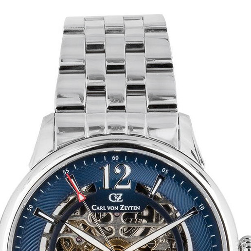 Carl von Zeyten CVZ0080BLMS Schramberg Automatic Skeleton Limited Edition - zegarek męski 3