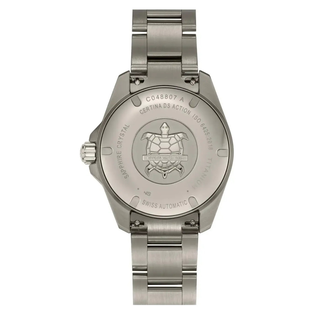 Certina DS Action C048.807.44.041.00 tytanowy - zegarek męski 7