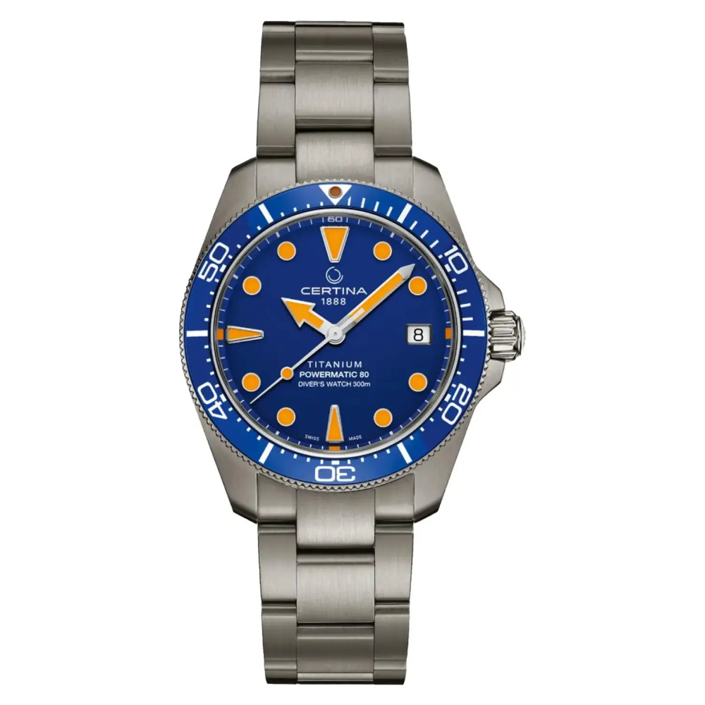 Certina DS Action C048.807.44.041.00 tytanowy - zegarek męski 1