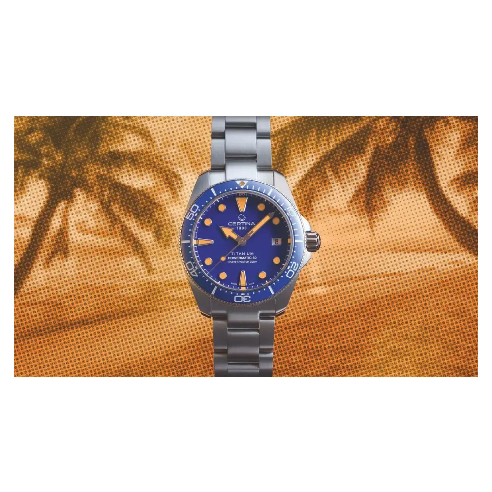 Certina DS Action C048.807.44.041.00 tytanowy - zegarek męski 9