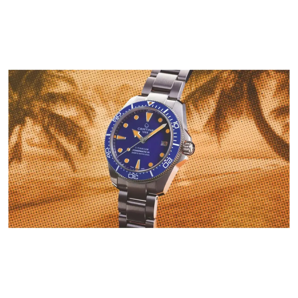 Certina DS Action C048.807.44.041.00 tytanowy - zegarek męski 10