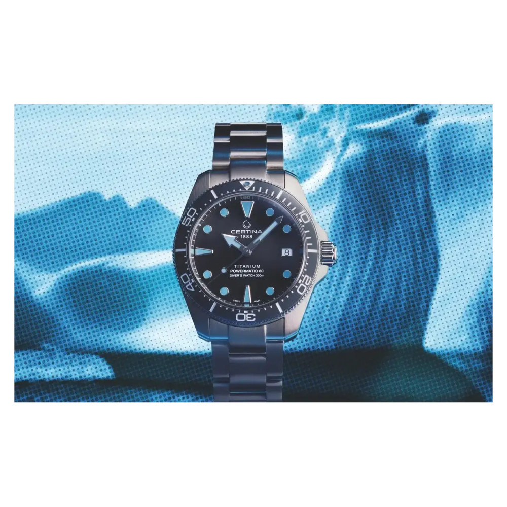 Certina DS Action C048.807.44.081.00 tytanowy - zegarek męski 9
