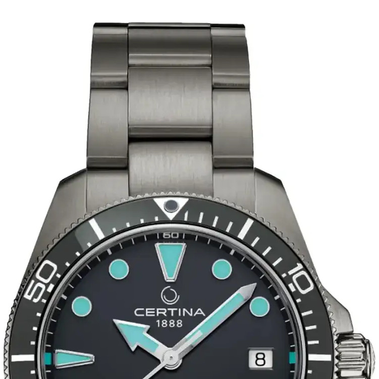 Certina DS Action C048.807.44.081.00 tytanowy - zegarek męski 3