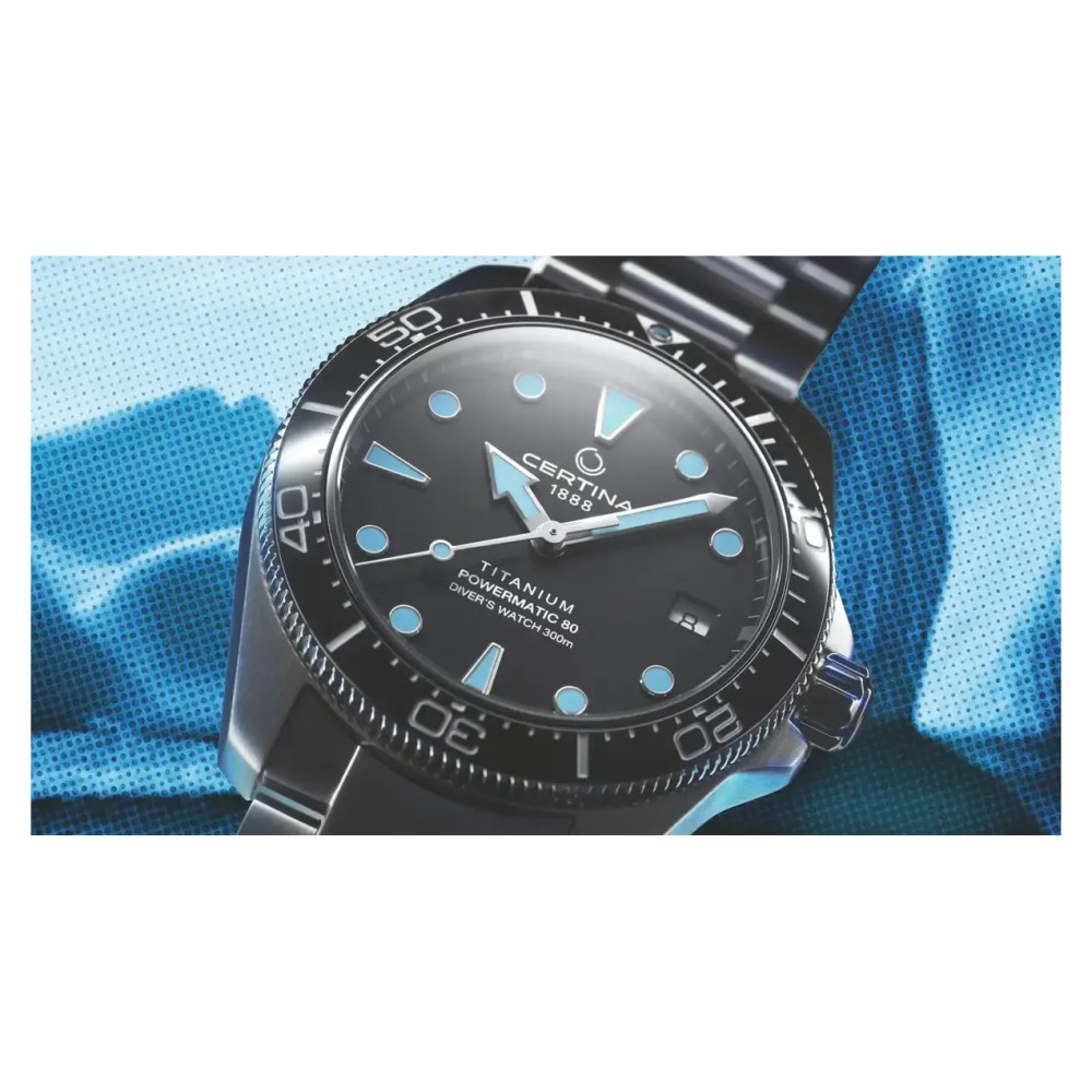 Certina DS Action C048.807.44.081.00 tytanowy - zegarek męski 10