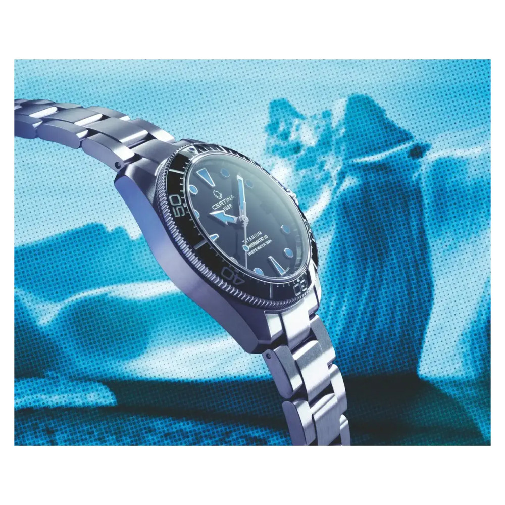 Certina DS Action C048.807.44.081.00 tytanowy - zegarek męski 12