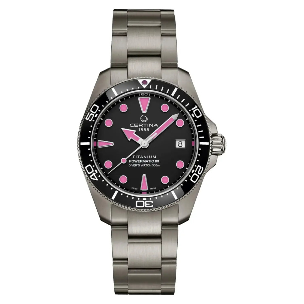 Certina DS Action C0488074405101 tytanowy - zegarek męski 1