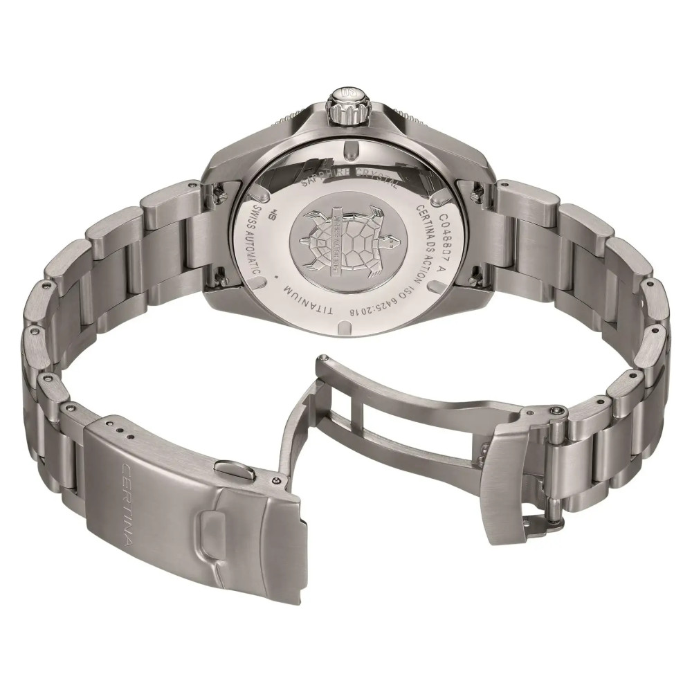Certina DS Action C0488074405101 tytanowy - zegarek męski 8