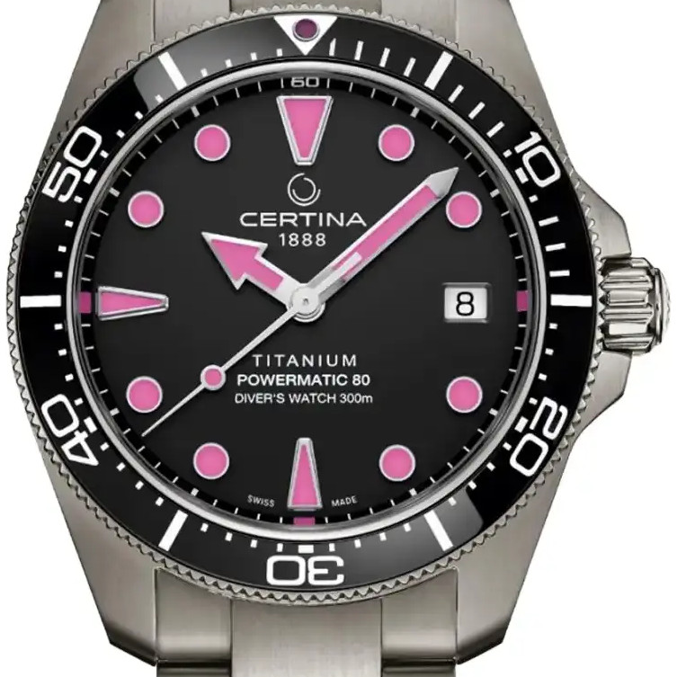 Certina DS Action C0488074405101 tytanowy - zegarek męski 2