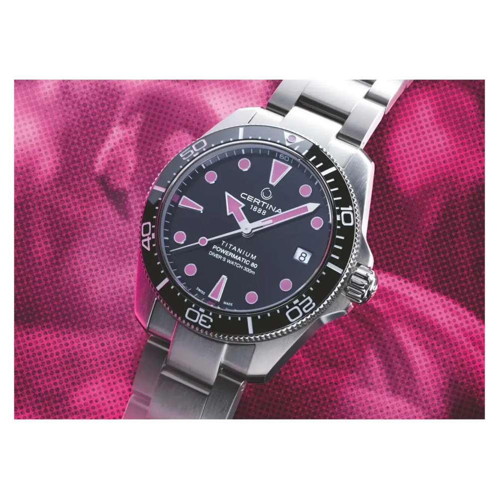 Certina DS Action C0488074405101 tytanowy - zegarek męski 11