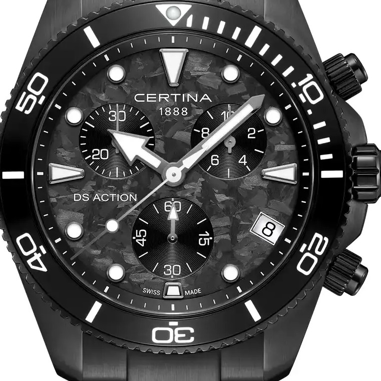 Certina DS Action Chrono C048.417.33.201.00 - zegarek męski 2