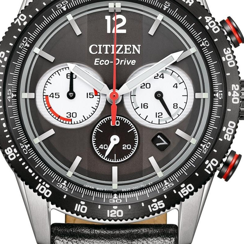 Citizen CA4717-06E Eco-Drive Vintage Racing Chrono - zegarek męski 2