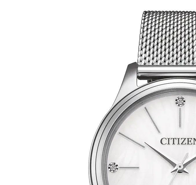 Citizen EM1220-82A - zegarek damski 4