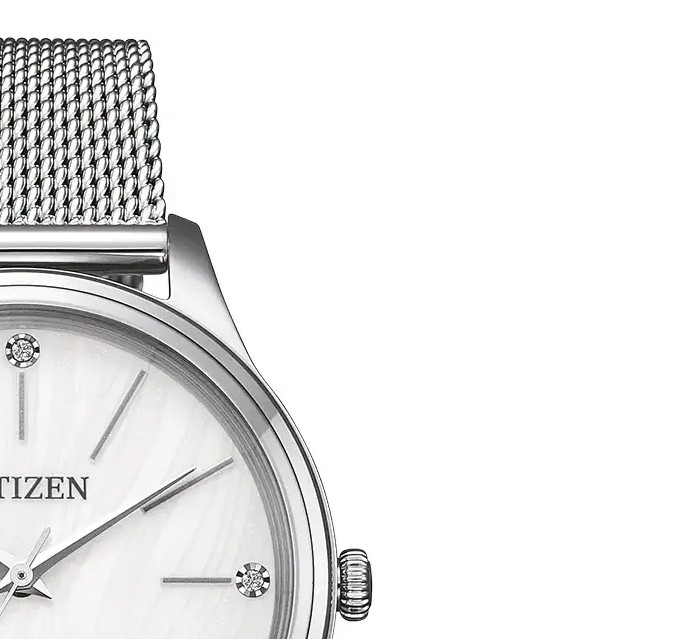 Citizen EM1220-82A - zegarek damski 5
