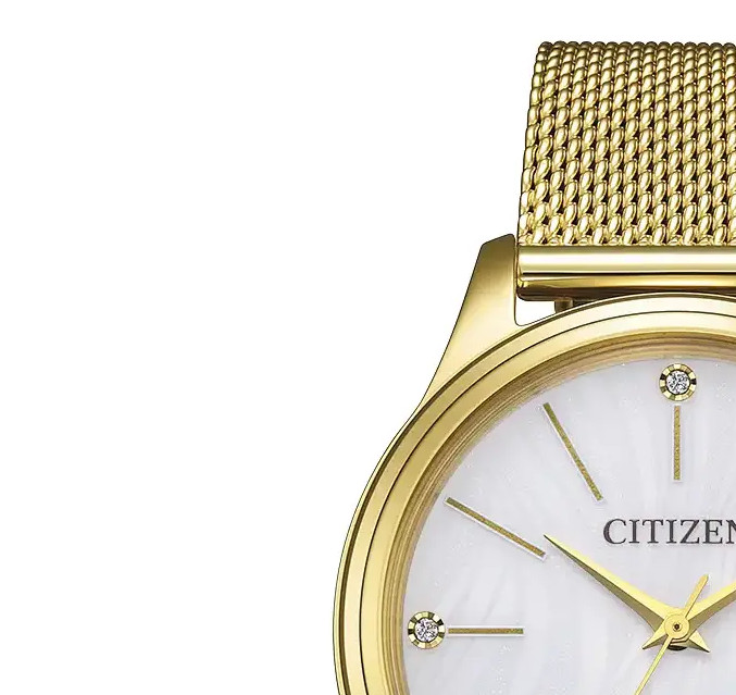 Citizen EM1222-87A - zegarek damski 4