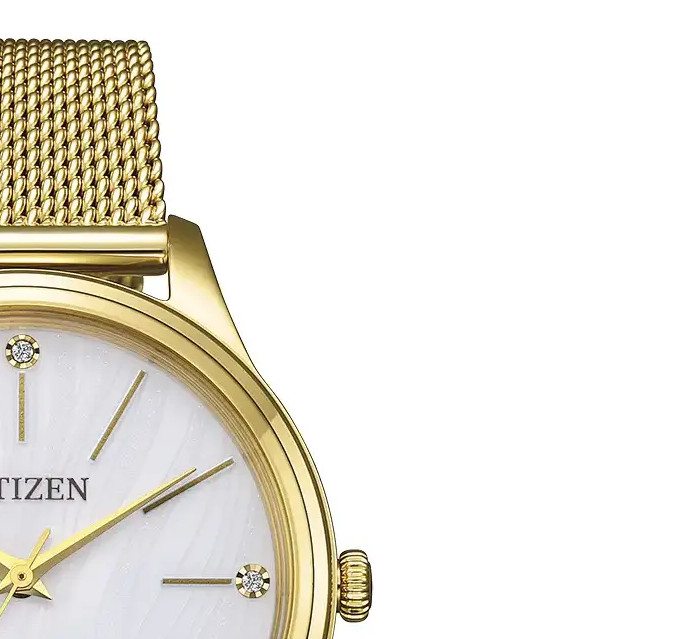 Citizen EM1222-87A - zegarek damski 5