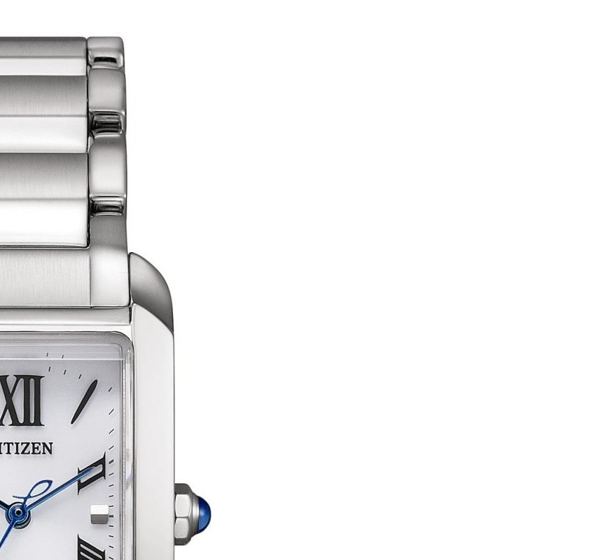 Citizen EW5620-55A Lady Rectangular - zegarek damski 5