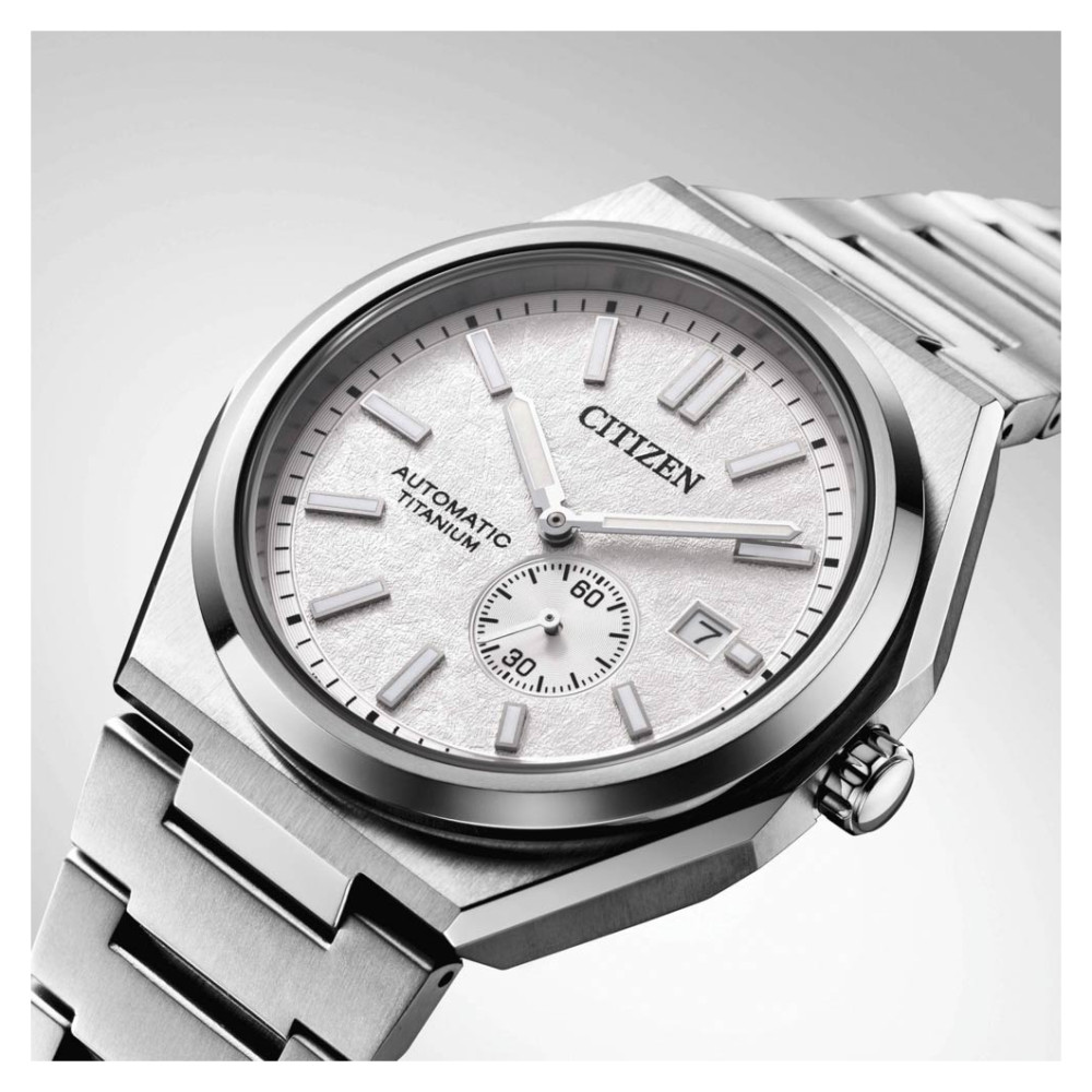 Citizen Super Titanium Automatic NJ0180-80A - zegarek męski 9