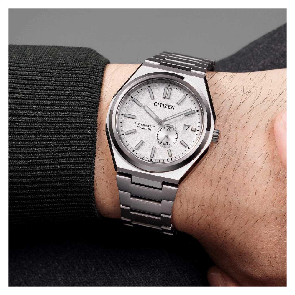 Citizen Super Titanium Automatic NJ0180-80A - zegarek męski 10