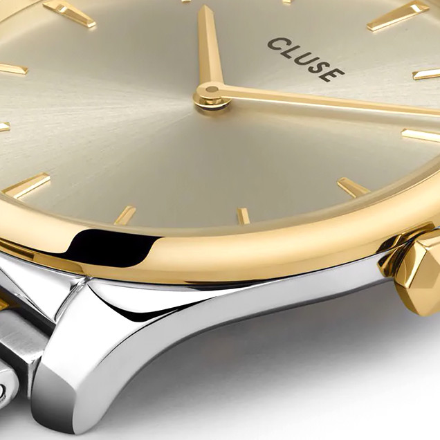 Cluse CG11101 Féroce Steel Bicolour Gift Box - zegarek damski 2