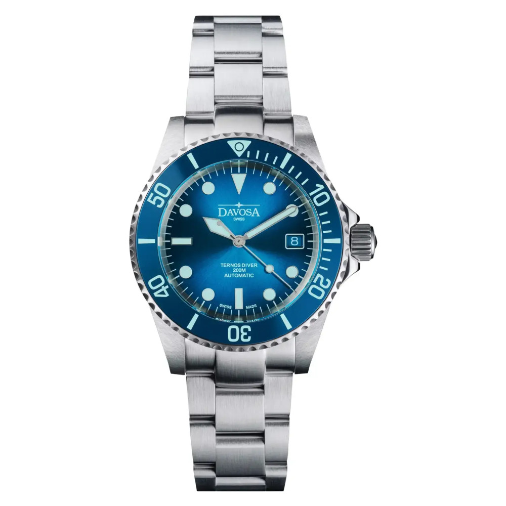 Davosa Ternos Diver Blue Lagoon 161.554.40 - zegarek męski 1