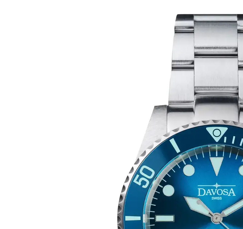 Davosa Ternos Diver Blue Lagoon 161.554.40 - zegarek męski 4