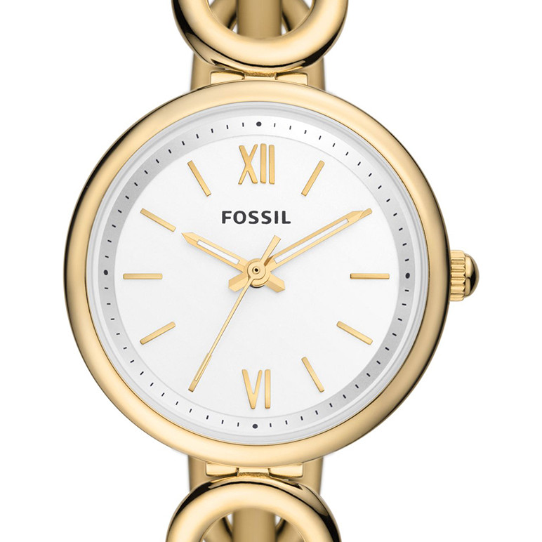 Fossil ES5272 CARLIE SIGNATURE CHAIN - zegarek damski 2