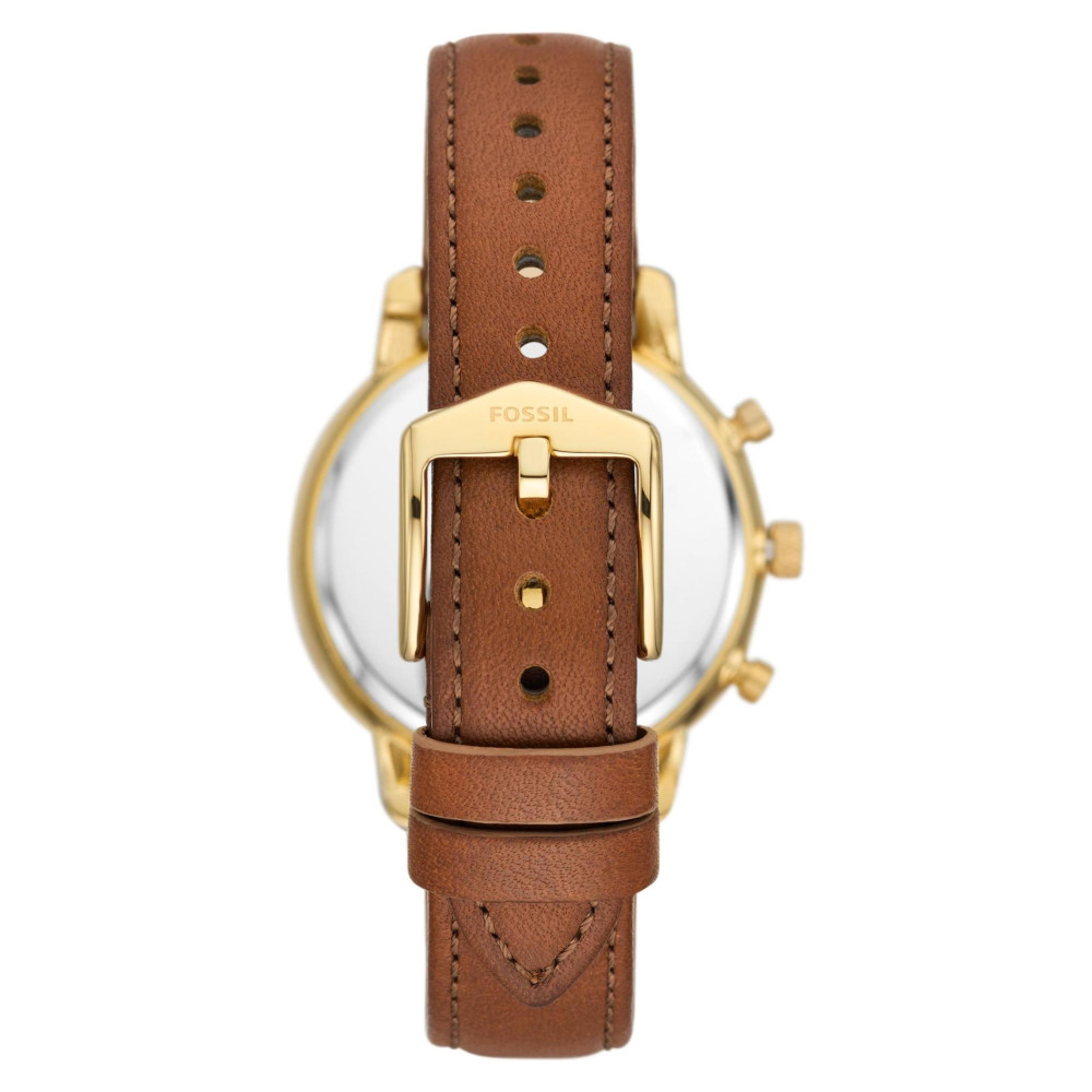 Fossil ES5278 NEUTRA CHRONO Brown Leather Strap 36mm - zegarek damski 8