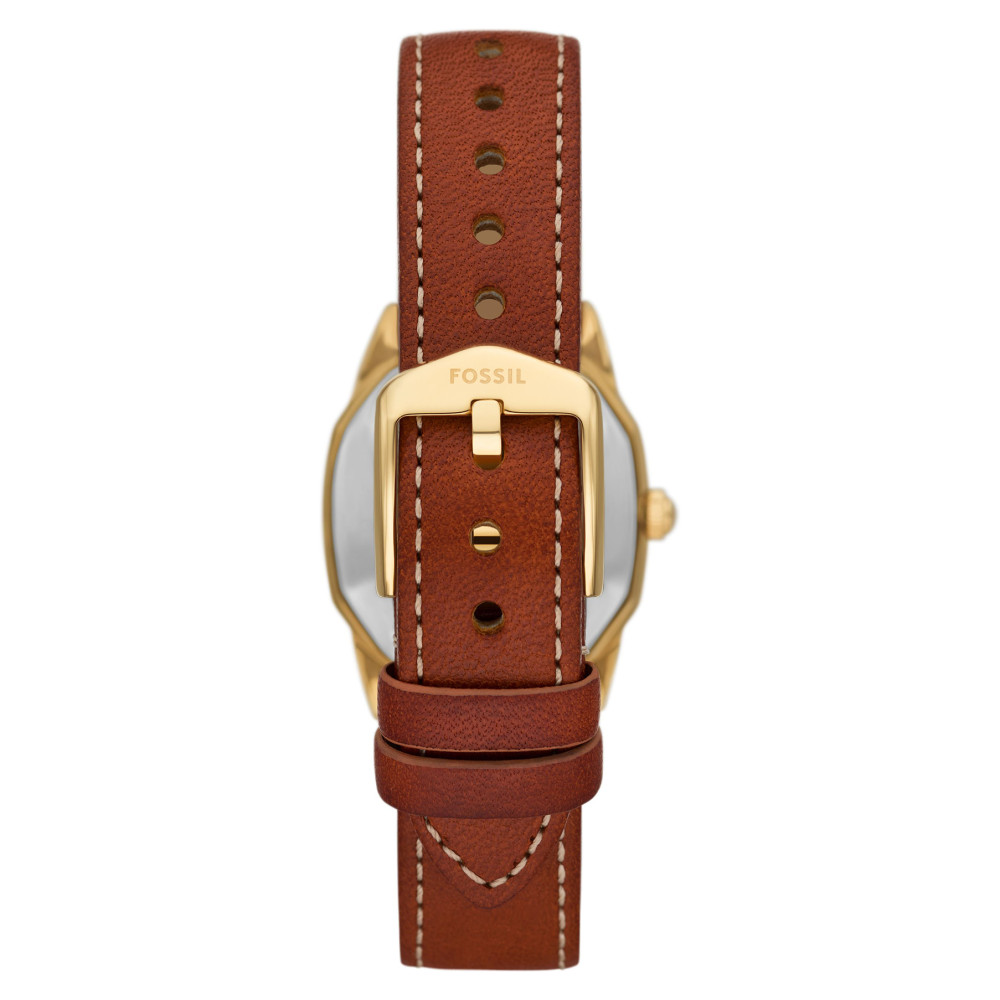 Fossil ES5364 HARLOW Brown Leather Strap 27mm - zegarek damski 7