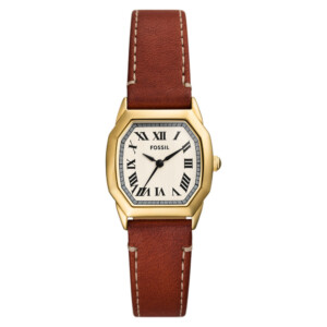 Fossil ES5364 HARLOW Brown Leather Strap 27mm - zegarek damski