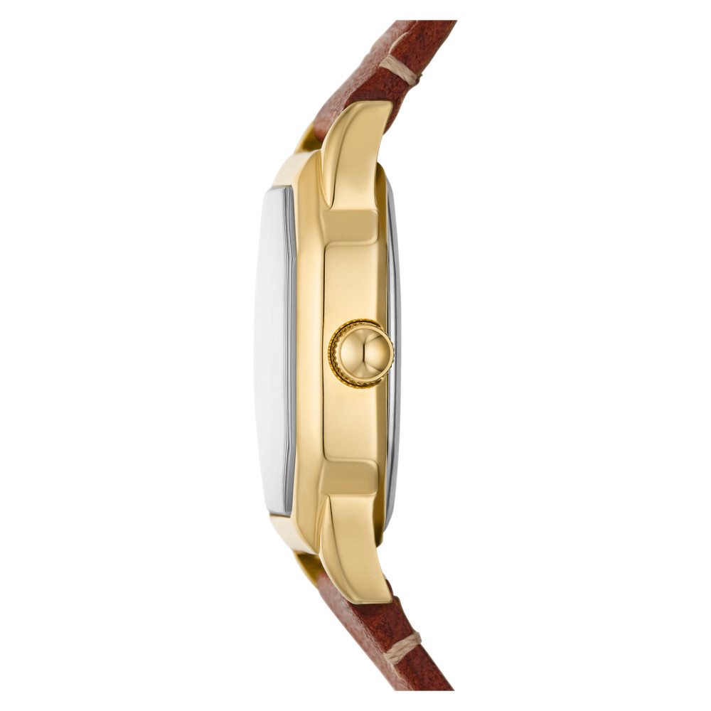 Fossil ES5364 HARLOW Brown Leather Strap 27mm - zegarek damski 8