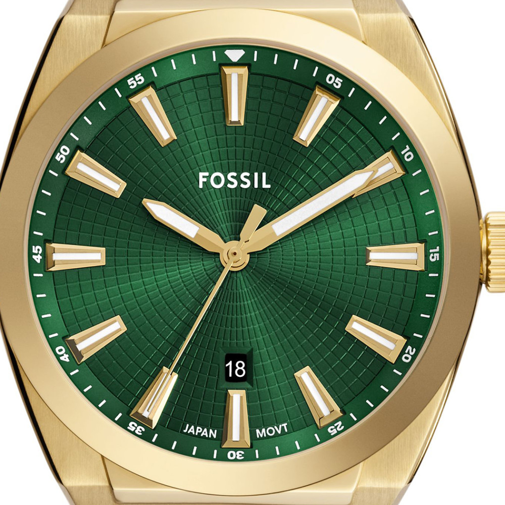 Fossil FS6090 Gold Stainless Steel 41mm - zegarek męski 2