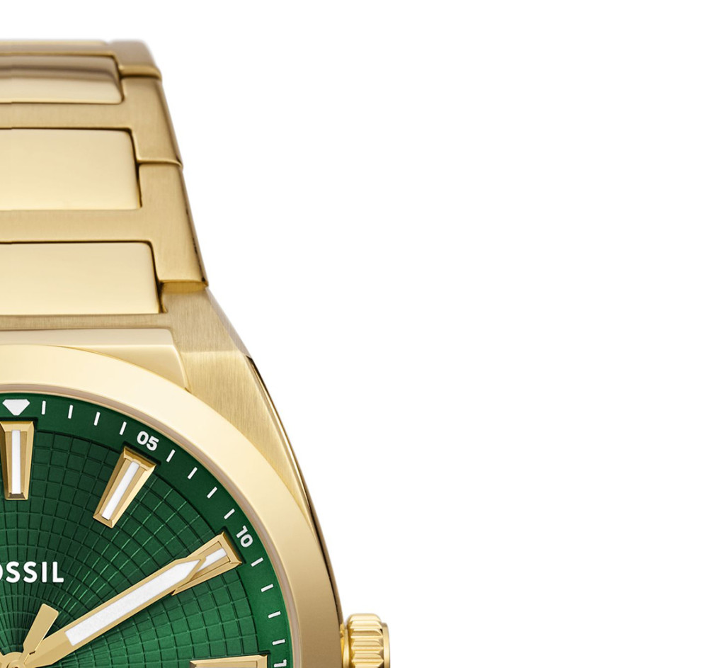 Fossil FS6090 Gold Stainless Steel 41mm - zegarek męski 5