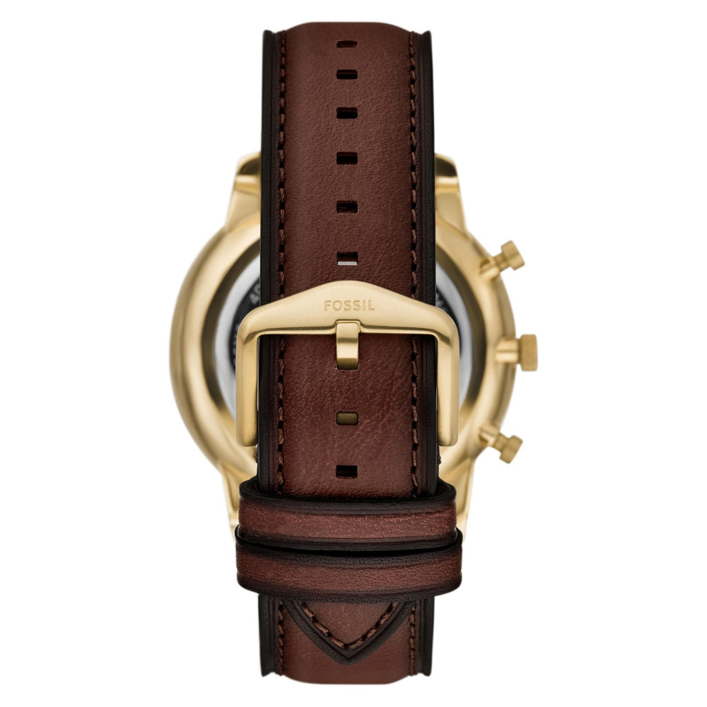 Fossil FS6113 Neutra Chronograph Brown Leather Strap 44mm - zegarek męski 7