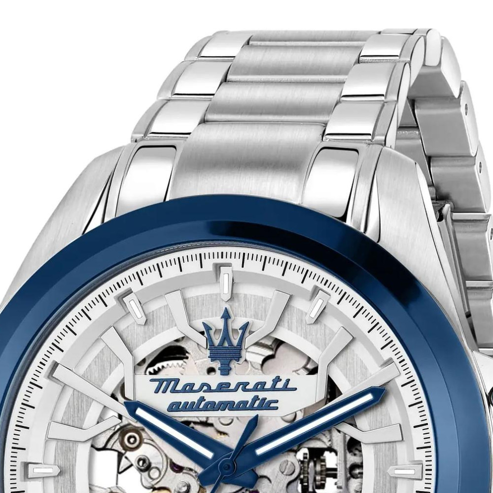 Maserati R8823112006 Traguardo Skeleton Automatic - zegarek męski 3