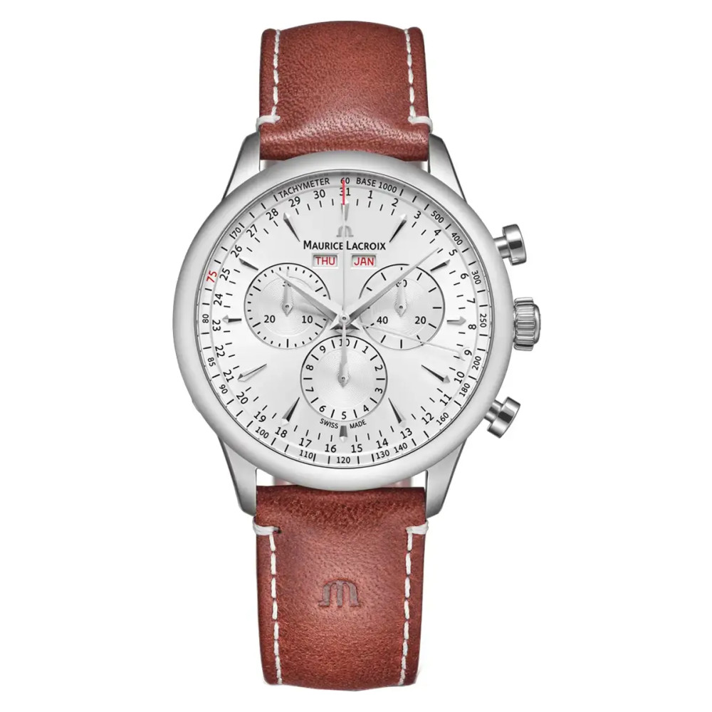 Maurice Lacroix 1975 Chronograph Day-Date 751138-SS001-130-3 - zegarek męski 1