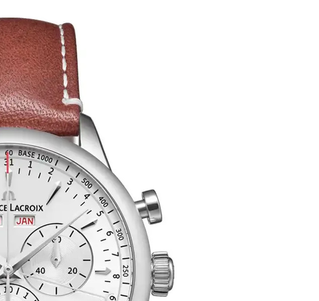 Maurice Lacroix 1975 Chronograph Day-Date 751138-SS001-130-3 - zegarek męski 5
