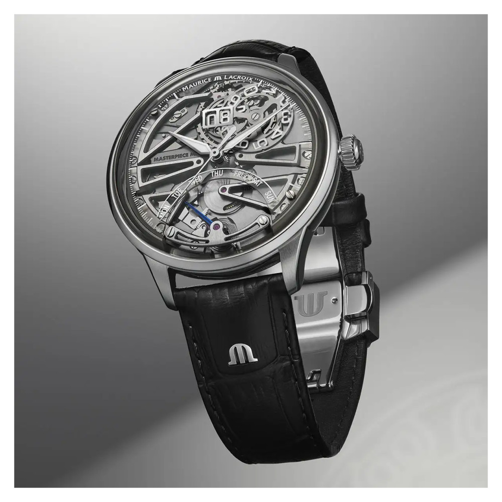 Maurice Lacroix 1975 Master Grand Date Retrograde 758008-SS001-090-2 - zegarek męski 8