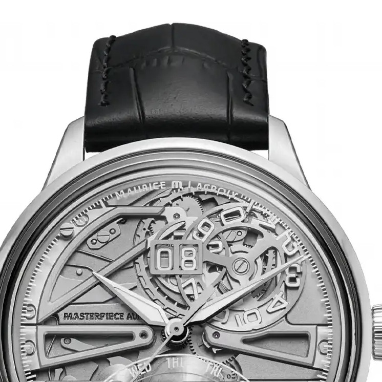 Maurice Lacroix 1975 Master Grand Date Retrograde 758008-SS001-090-2 - zegarek męski 3