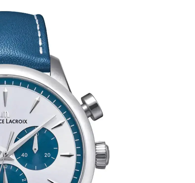 Maurice Lacroix 1975 Quartz Chronograph 751038-SS001-131-4 - zegarek męski 5
