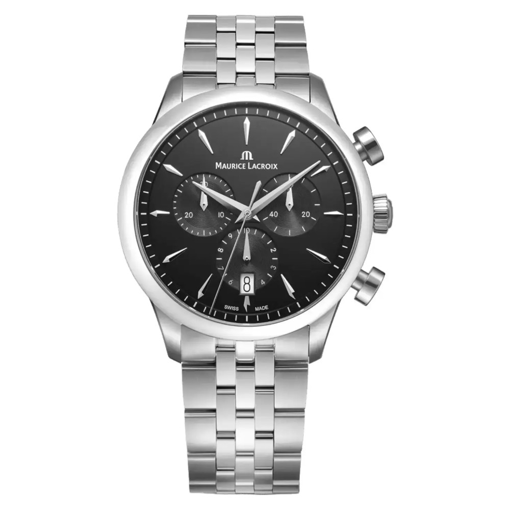 Maurice Lacroix 1975 Quartz Chronograph 751038-SS002-330-1 - zegarek męski 1