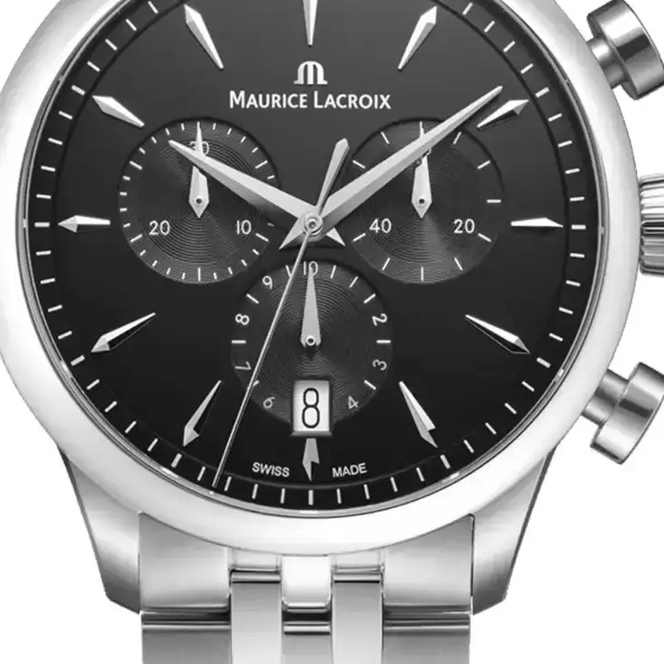 Maurice Lacroix 1975 Quartz Chronograph 751038-SS002-330-1 - zegarek męski 2