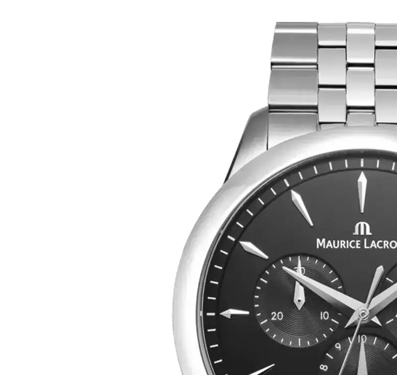 Maurice Lacroix 1975 Quartz Chronograph 751038-SS002-330-1 - zegarek męski 4