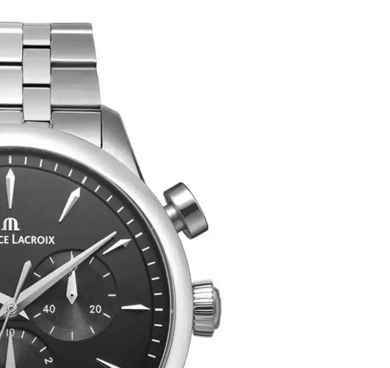 Maurice Lacroix 1975 Quartz Chronograph 751038-SS002-330-1 - zegarek męski 5