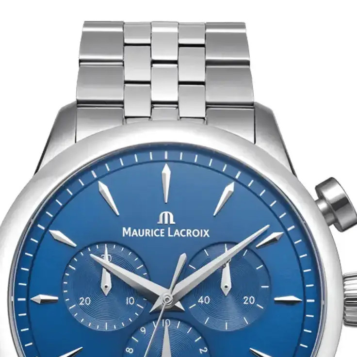 Maurice Lacroix 1975 Quartz Chronograph 751038-SS002-430-1 - zegarek męski 3