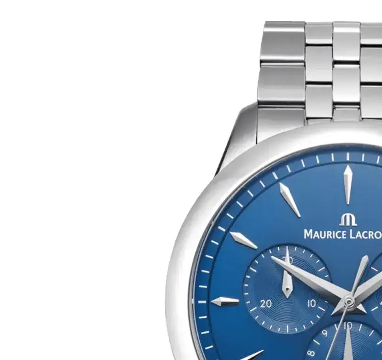 Maurice Lacroix 1975 Quartz Chronograph 751038-SS002-430-1 - zegarek męski 4