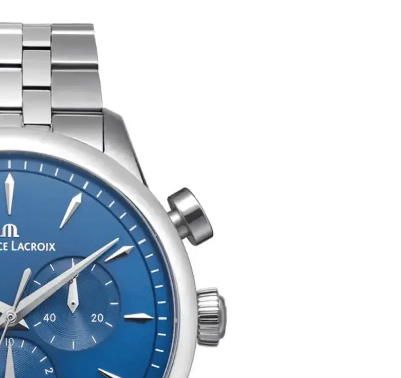 Maurice Lacroix 1975 Quartz Chronograph 751038-SS002-430-1 - zegarek męski 5