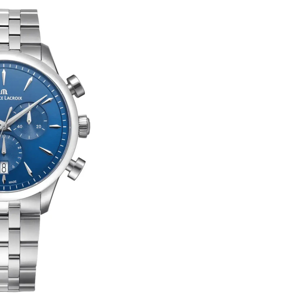 Maurice Lacroix 1975 Quartz Chronograph 751038-SS002-430-1 - zegarek męski 6