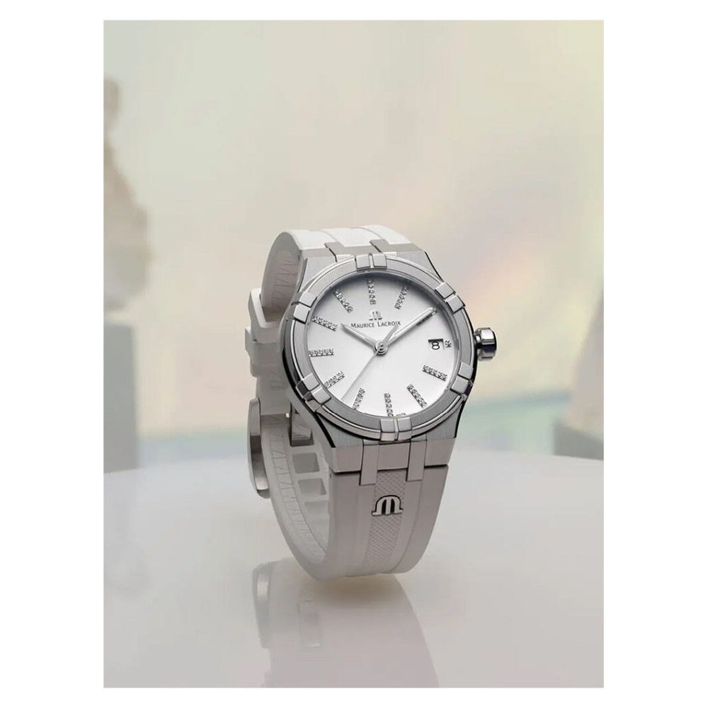 Maurice Lacroix Aikon Quartz AI1106-SS000-150-7 - zegarek damski 9