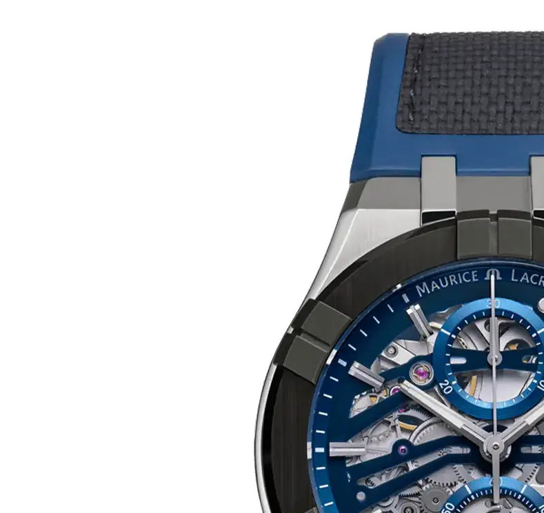 Maurice Lacroix Aikonic Automatic Chronograph Skeleton AC8018-SSL20-030-4 - zegarek męski 4